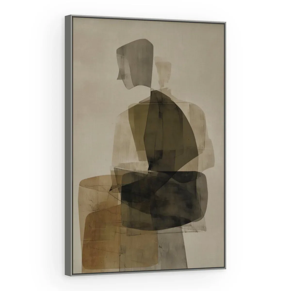 Quadro Decorativo Canvas Figura Translúcida - AB0085