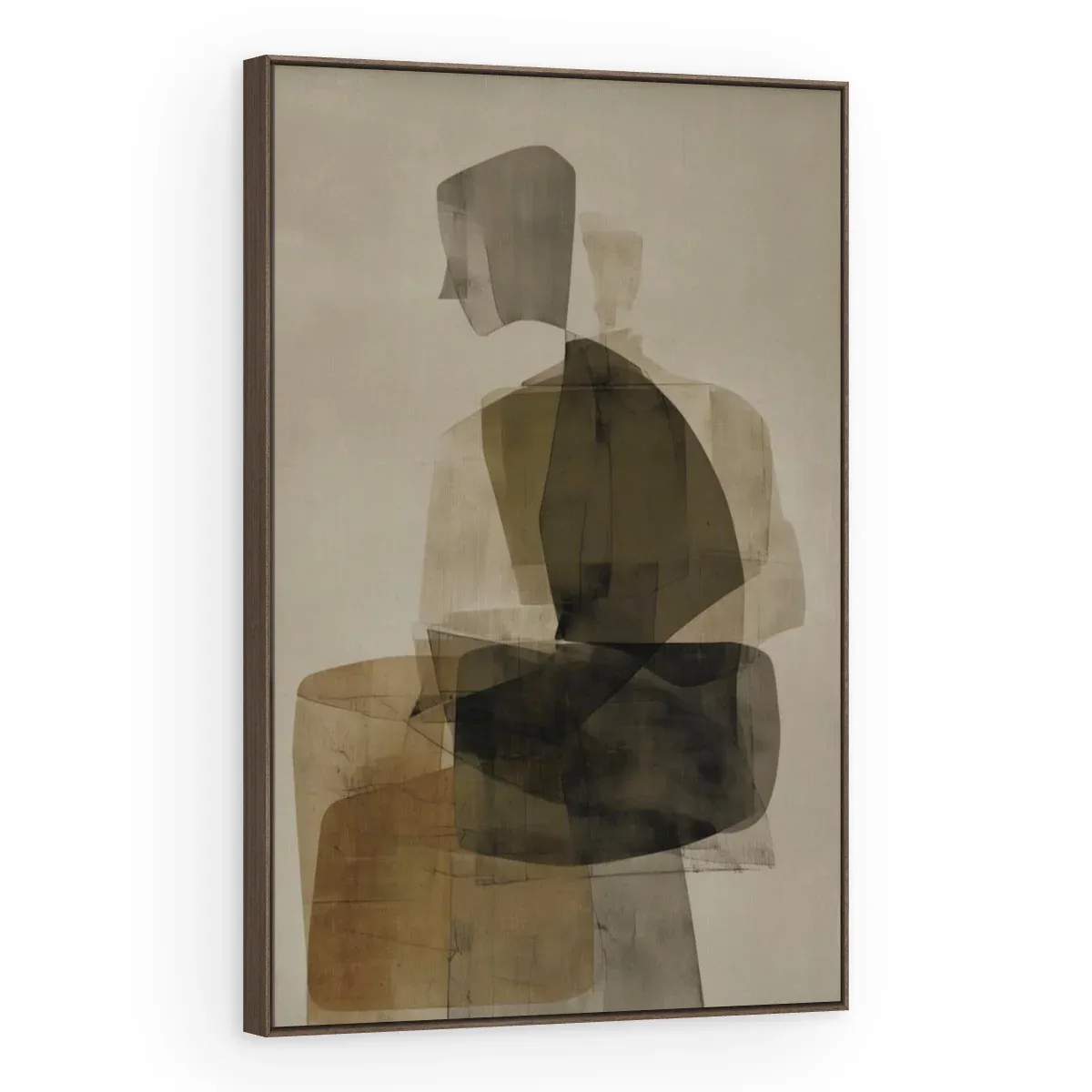 Quadro Decorativo Canvas Figura Translúcida - AB0085