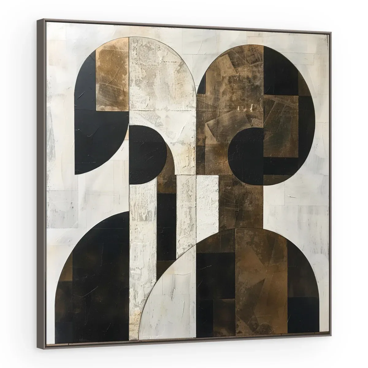 Quadro Decorativo Canvas Arcos Bauhaus - AB0086