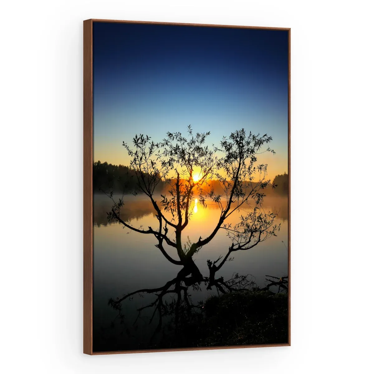 Quadro Decorativo Canvas Árvore Crepuscular - AF0002