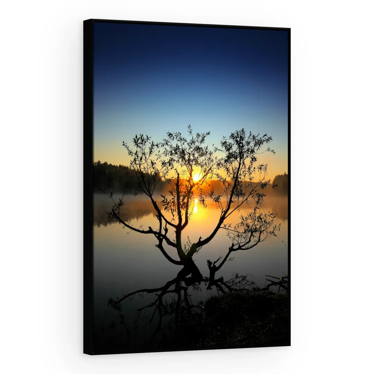 Quadro Decorativo Canvas Árvore Crepuscular - AF0002