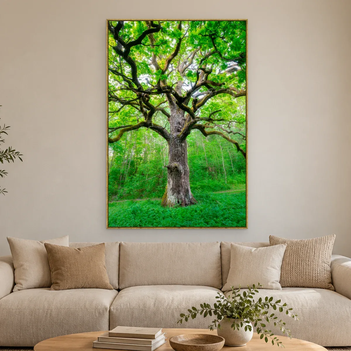 Quadro Decorativo Canvas Carvalho Ancestral - AF0015