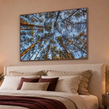 Quadro Decorativo Canvas Pinheiros Altivos - AF0026