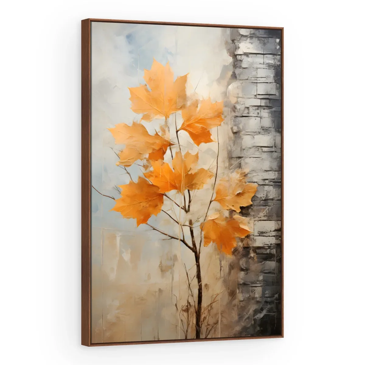 Quadro Decorativo Canvas Bordo Outonal - AF0038
