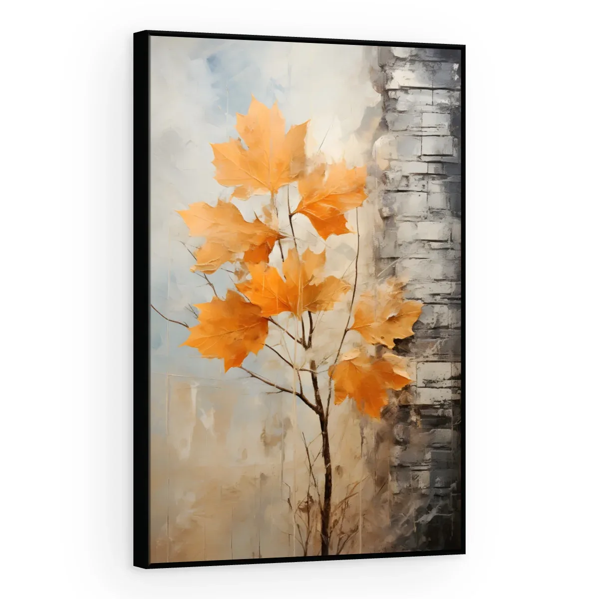 Quadro Decorativo Canvas Bordo Outonal - AF0038