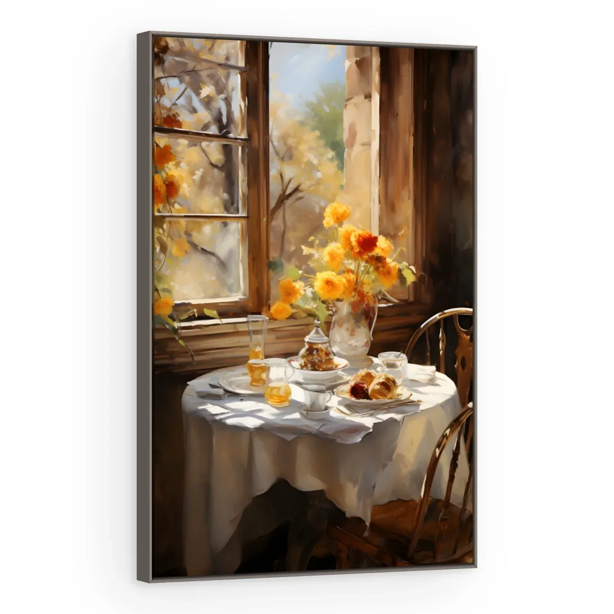 Quadro Decorativo Canvas Mesa Ensolarada - AF0039