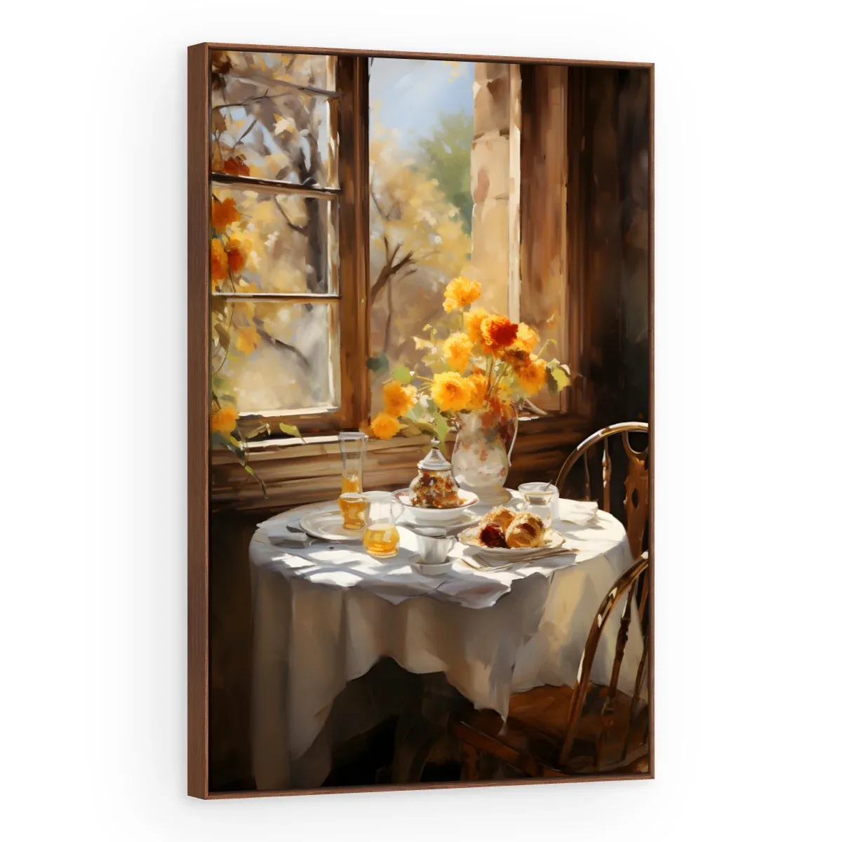Quadro Decorativo Canvas Mesa Ensolarada - AF0039