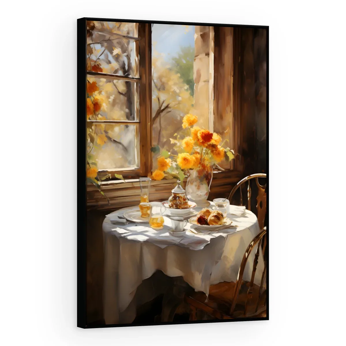 Quadro Decorativo Canvas Mesa Ensolarada - AF0039