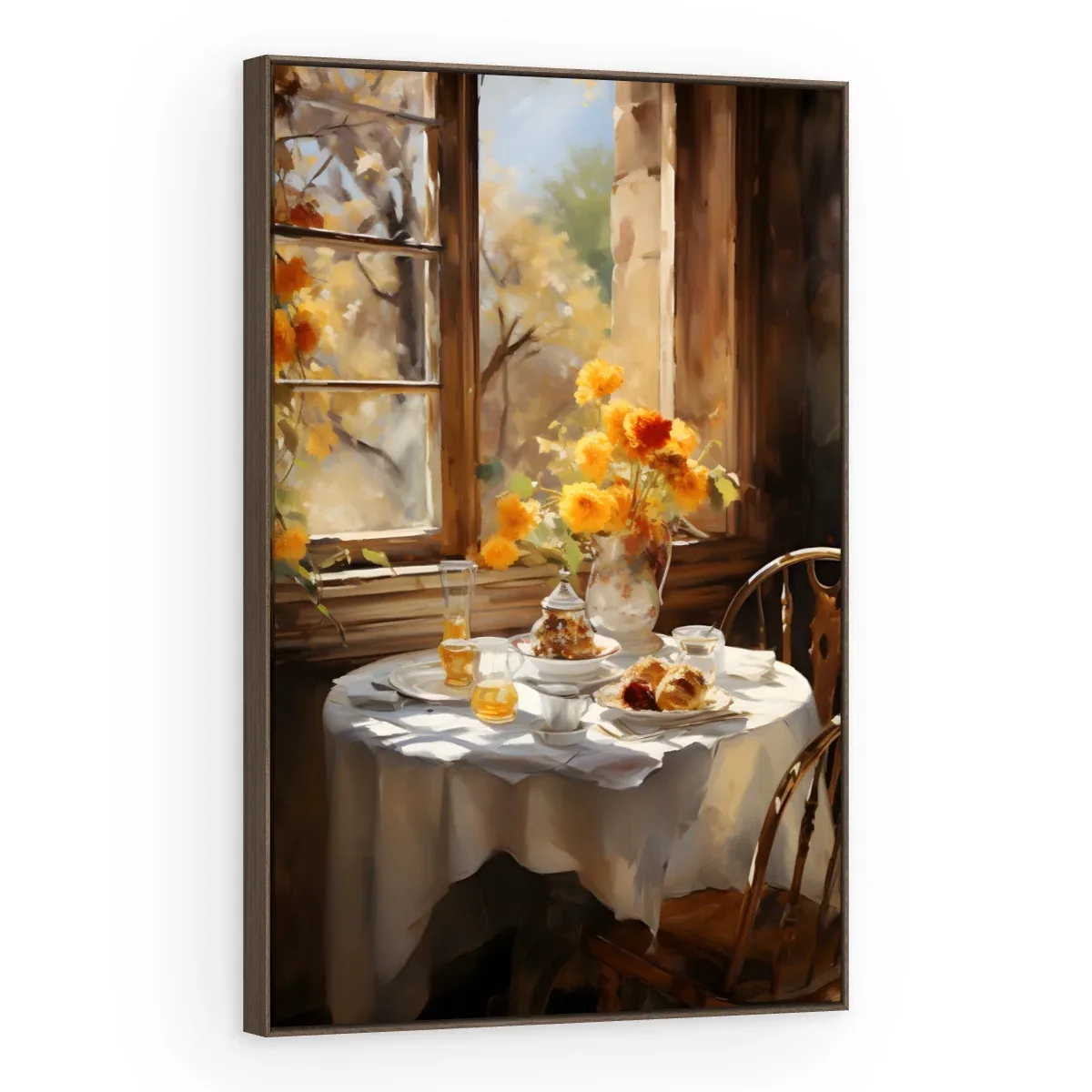 Quadro Decorativo Canvas Mesa Ensolarada - AF0039