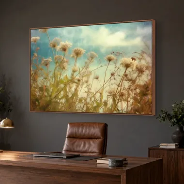 Quadro Decorativo Canvas Flores Silvestres - AF0042