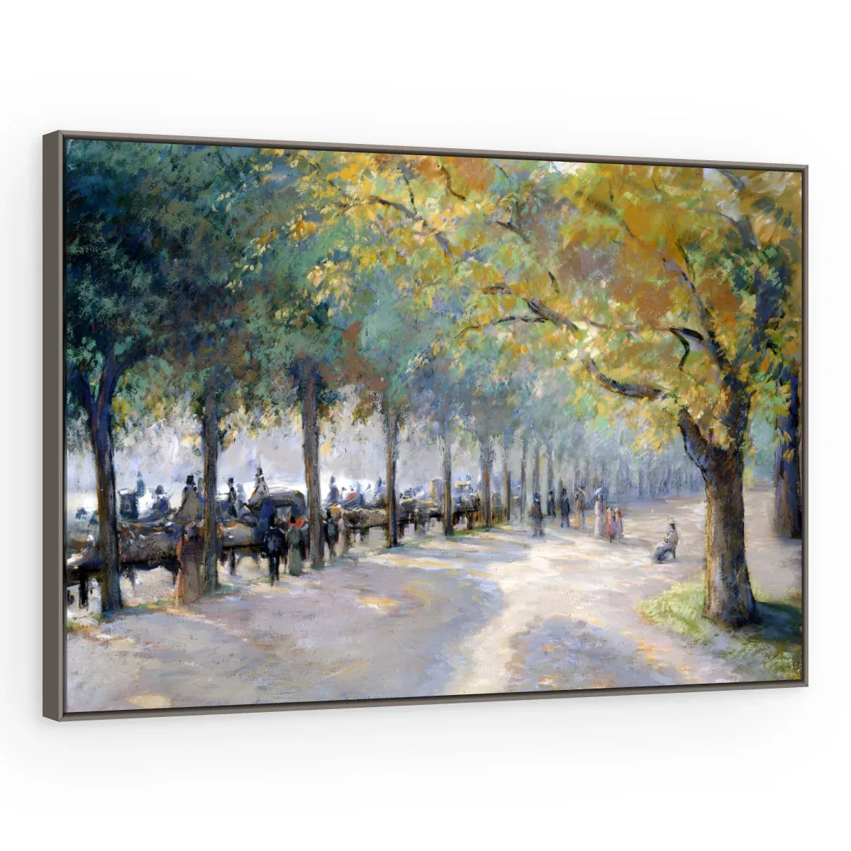 Quadro Decorativo Canvas Alameda Impressionista - AF0043