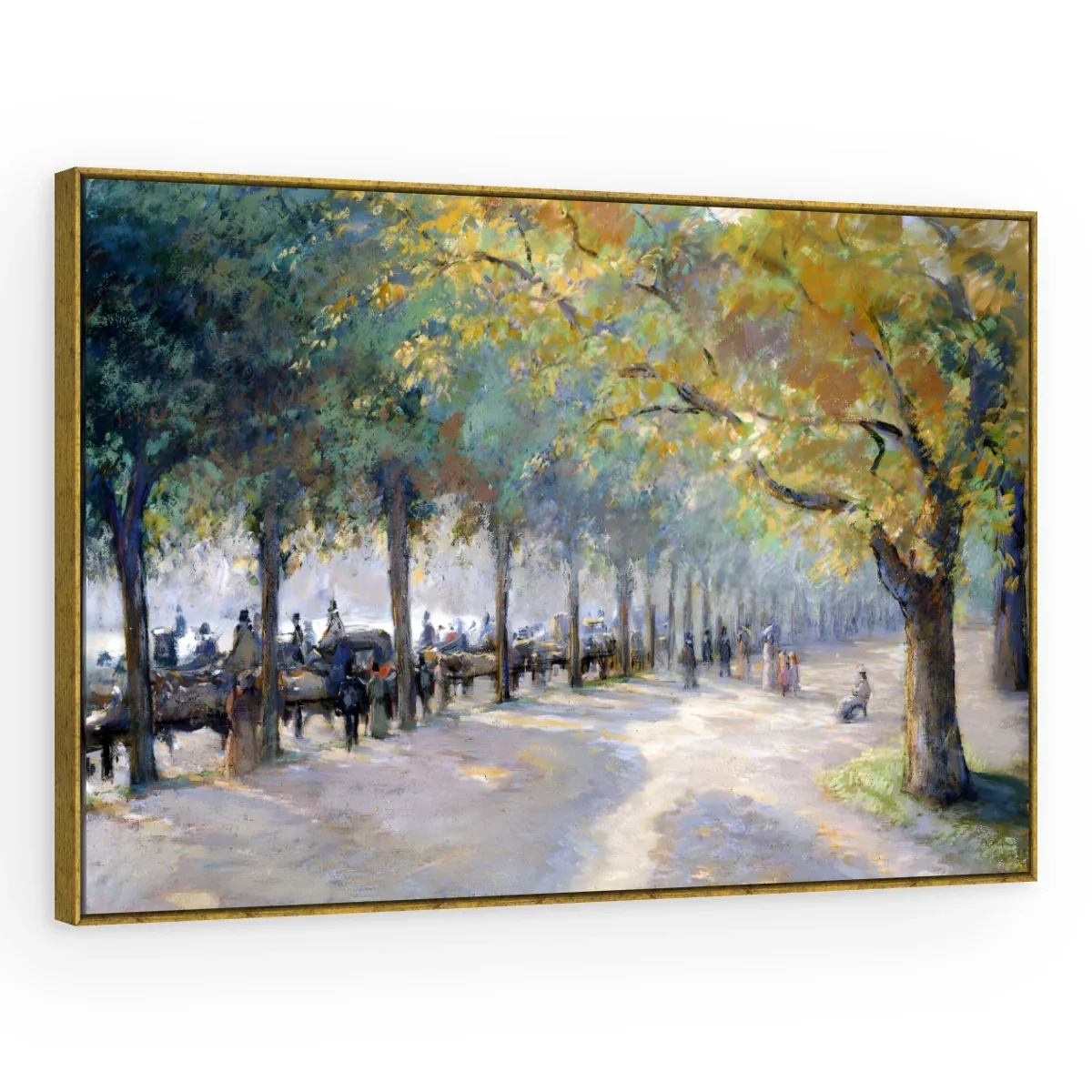Quadro Decorativo Canvas Alameda Impressionista - AF0043