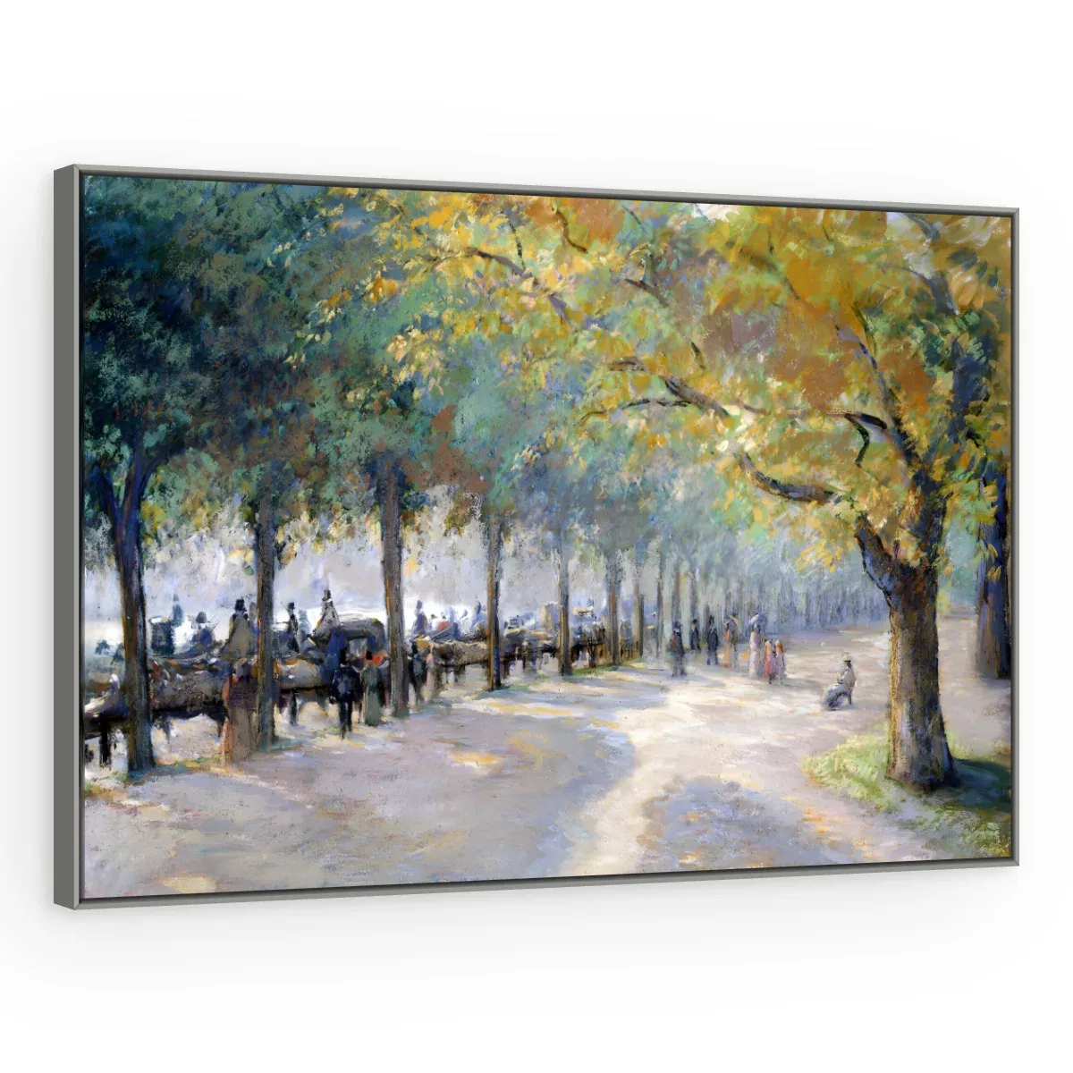 Quadro Decorativo Canvas Alameda Impressionista - AF0043