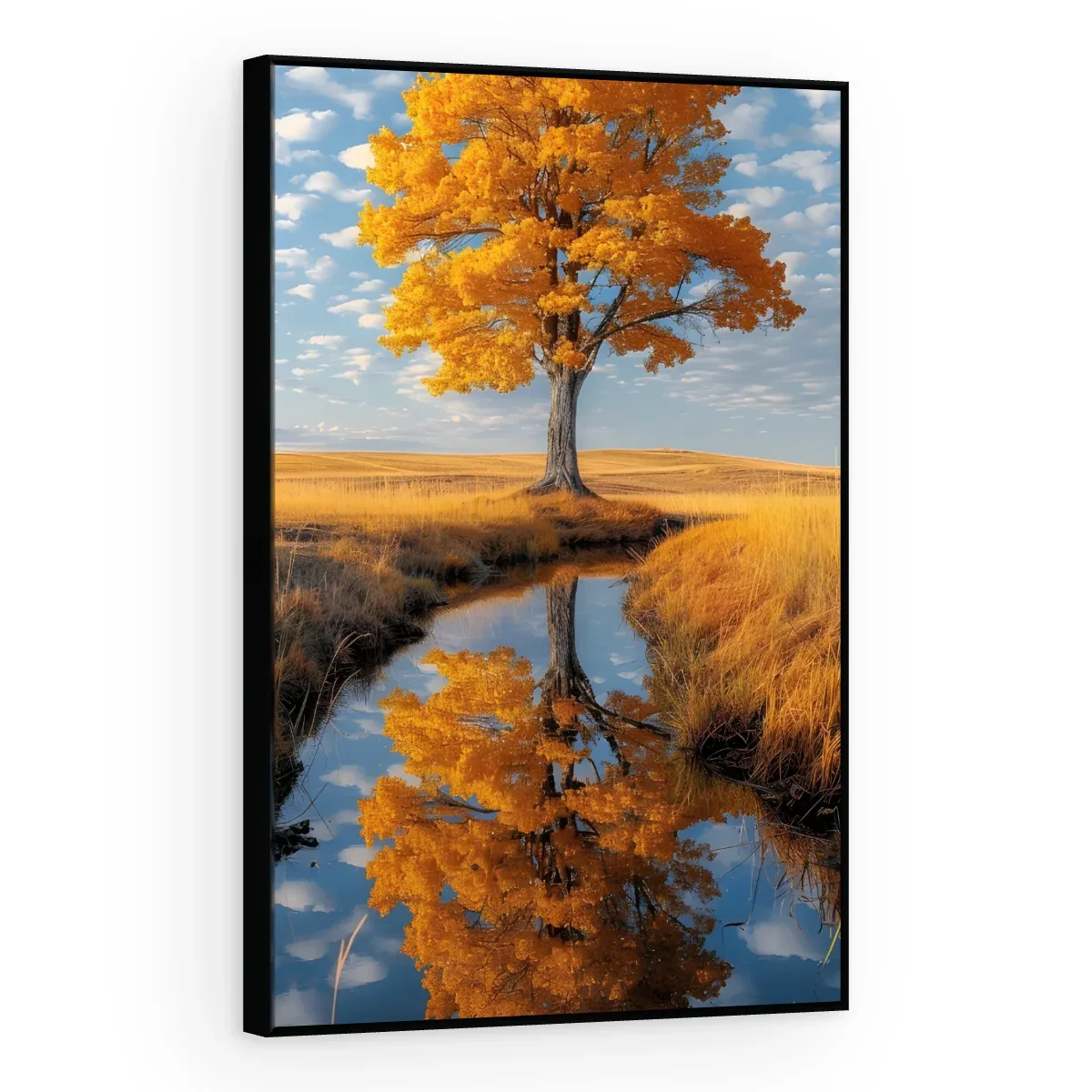 Quadro Decorativo Canvas Reflexo Outonal - AF0046