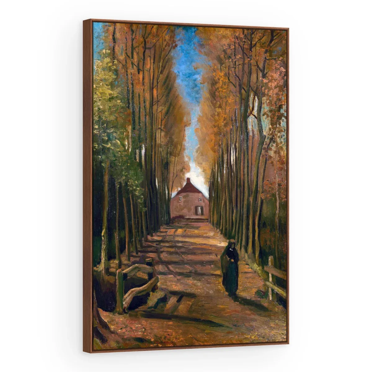 Quadro Decorativo Canvas Choupos Outonais - AF0047