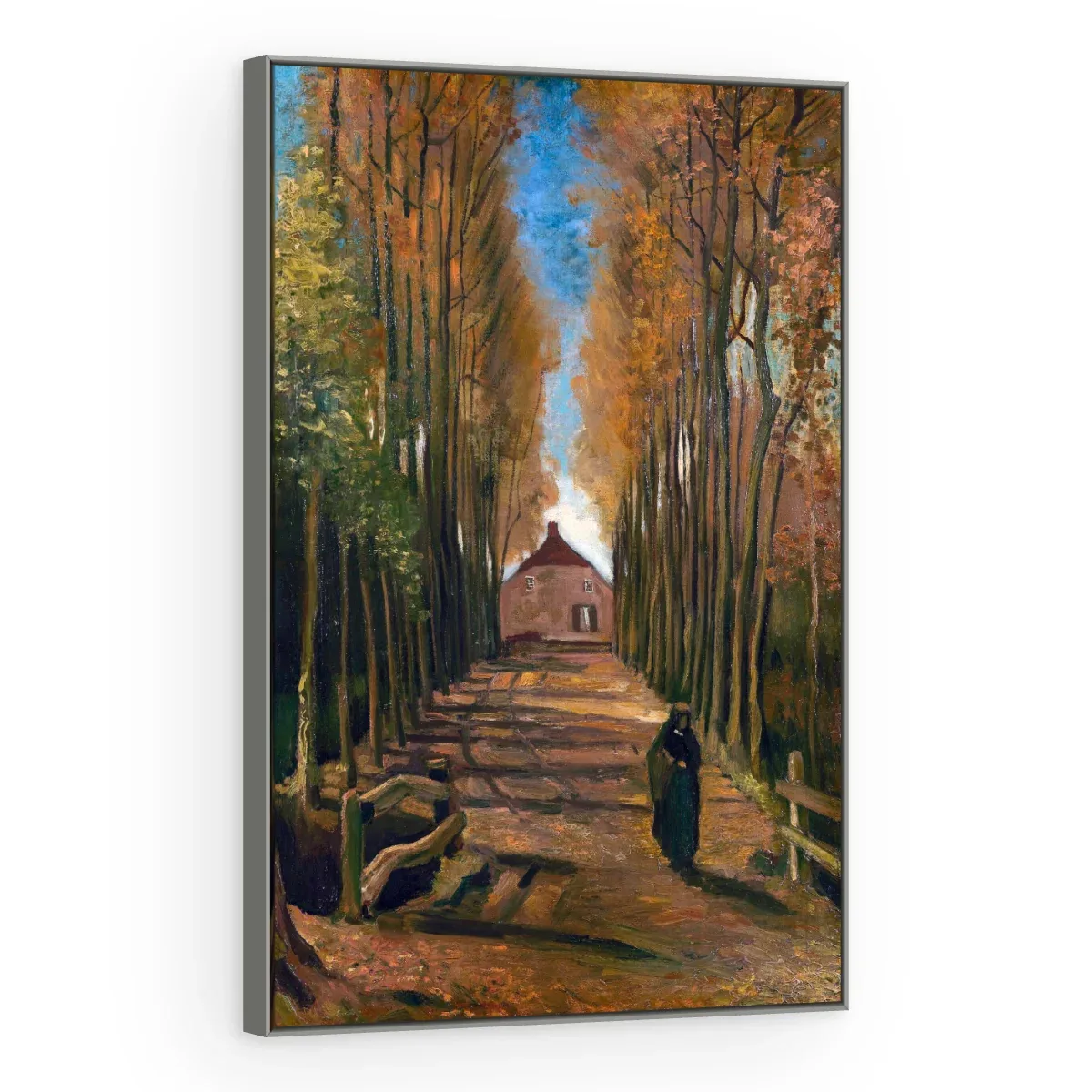 Quadro Decorativo Canvas Choupos Outonais - AF0047