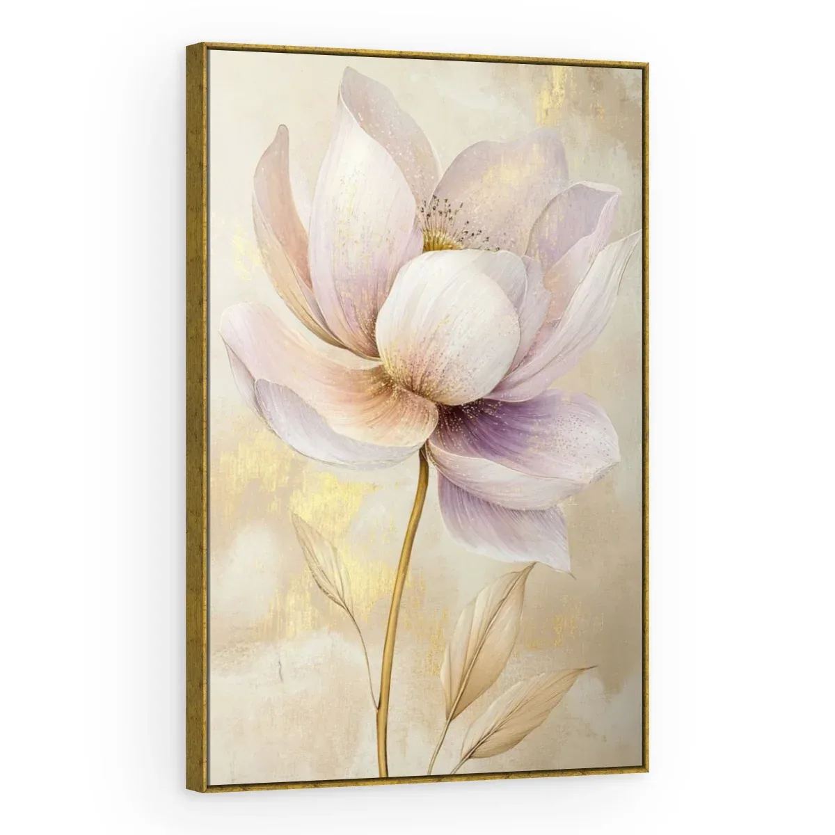 Quadro Decorativo Canvas Magnólia Lilás - AF0048
