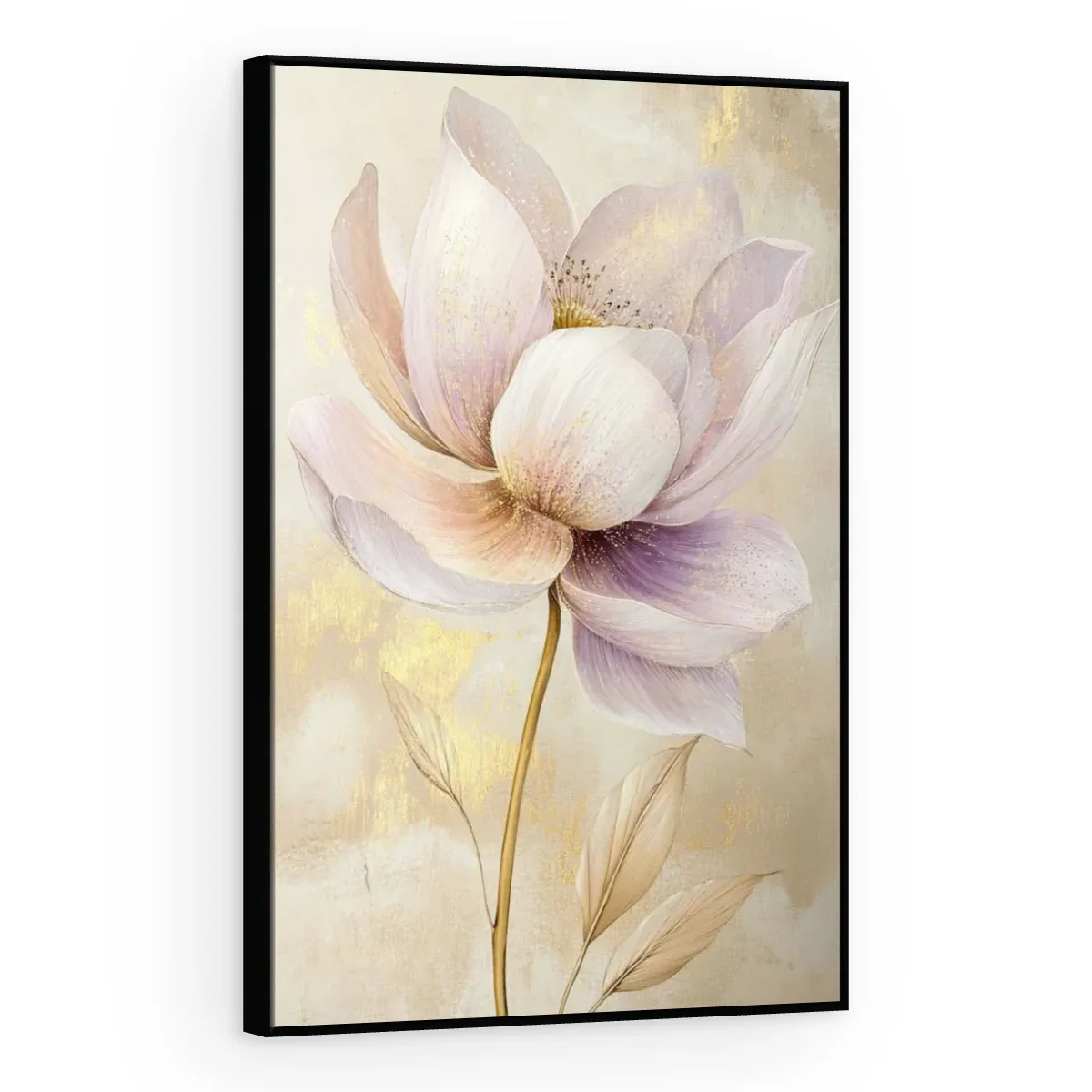 Quadro Decorativo Canvas Magnólia Lilás - AF0048