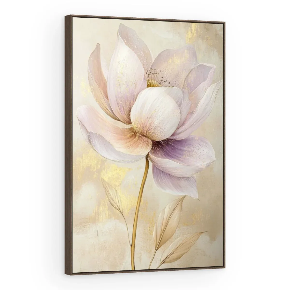 Quadro Decorativo Canvas Magnólia Lilás - AF0048