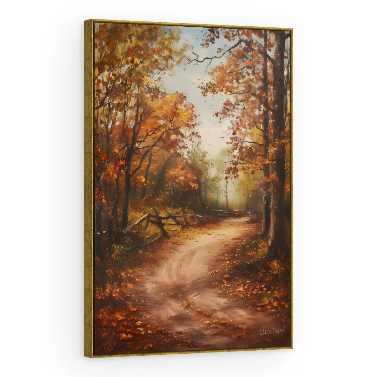 Quadro Decorativo Canvas Caminho Outonal - AF0053