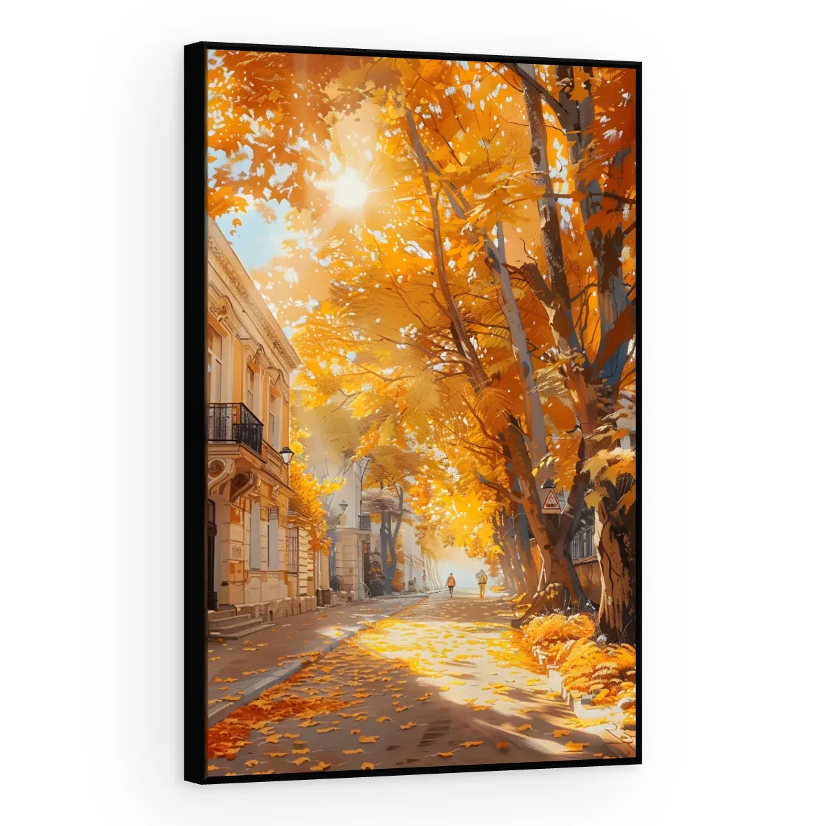 Quadro Decorativo Canvas Rua Outonal - AF0074