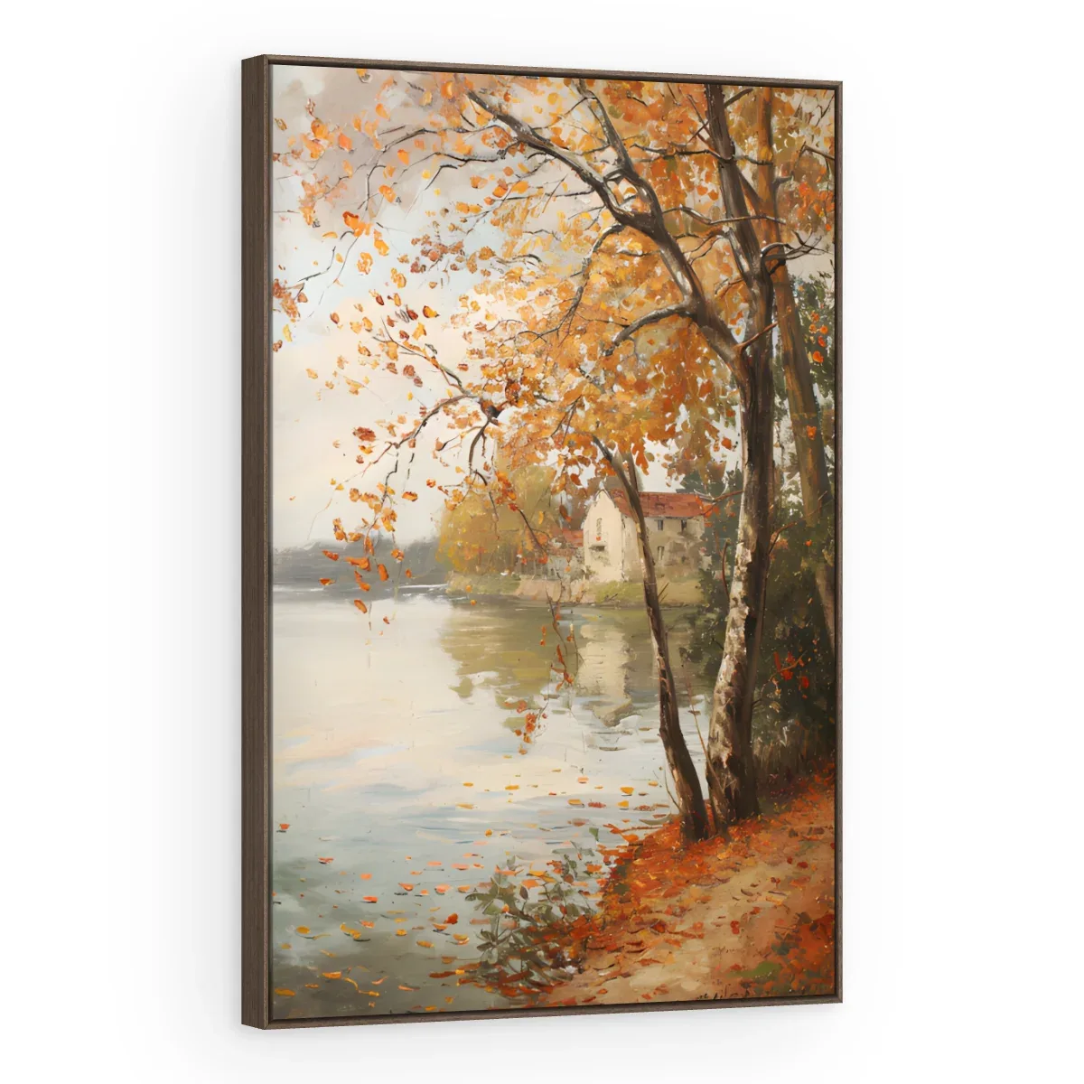 Quadro Decorativo Canvas Margem Outonal - AF0075