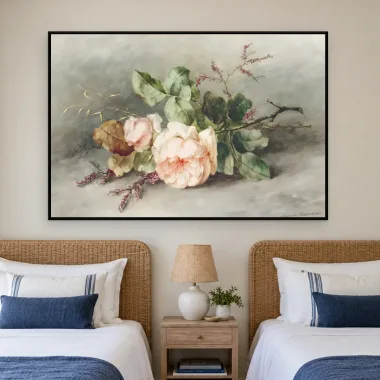 Quadro Decorativo Canvas Rosas Clássicas - AF0077
