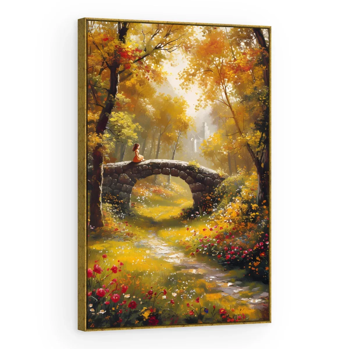 Quadro Decorativo Canvas Ponte Encantada - AF0078