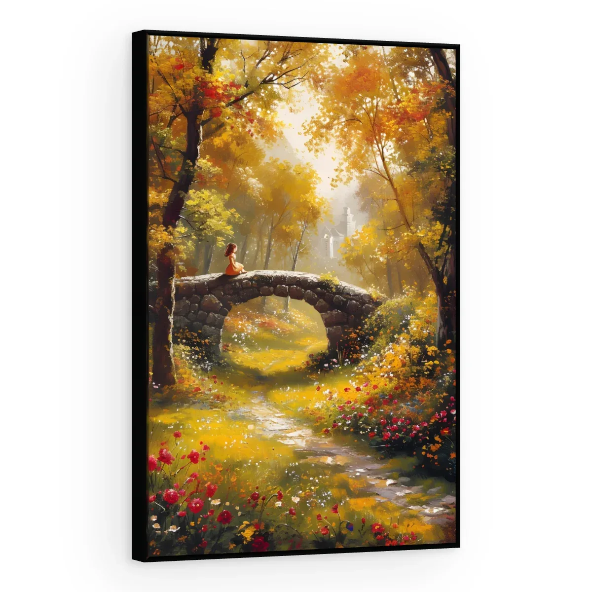 Quadro Decorativo Canvas Ponte Encantada - AF0078