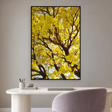 Quadro Decorativo Canvas Ipê Dourado - AF0080