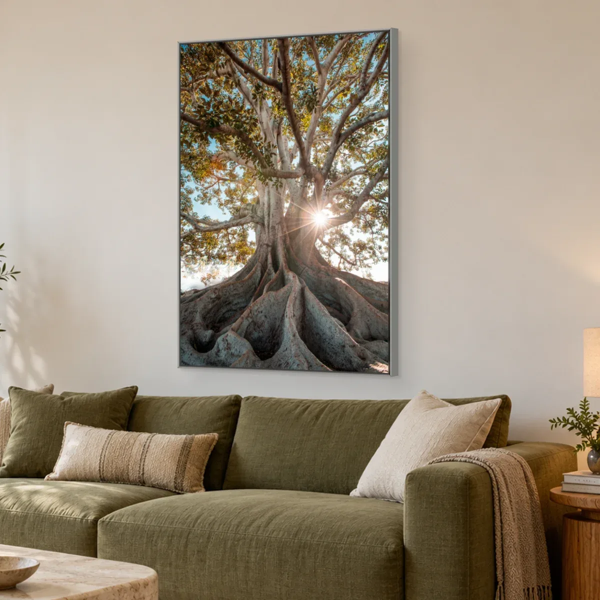 Quadro Decorativo Canvas Figueira Centenária - AF0082