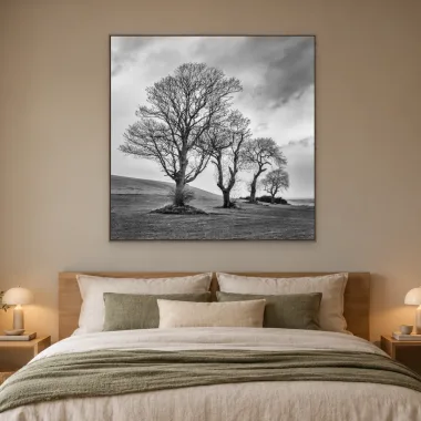 Quadro Decorativo Canvas Árvores Dramáticas - AF0086