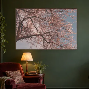 Quadro Decorativo Canvas Cerejeira Rosada - AF0092