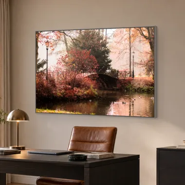 Quadro Decorativo Canvas Parque Outonal - AF0093