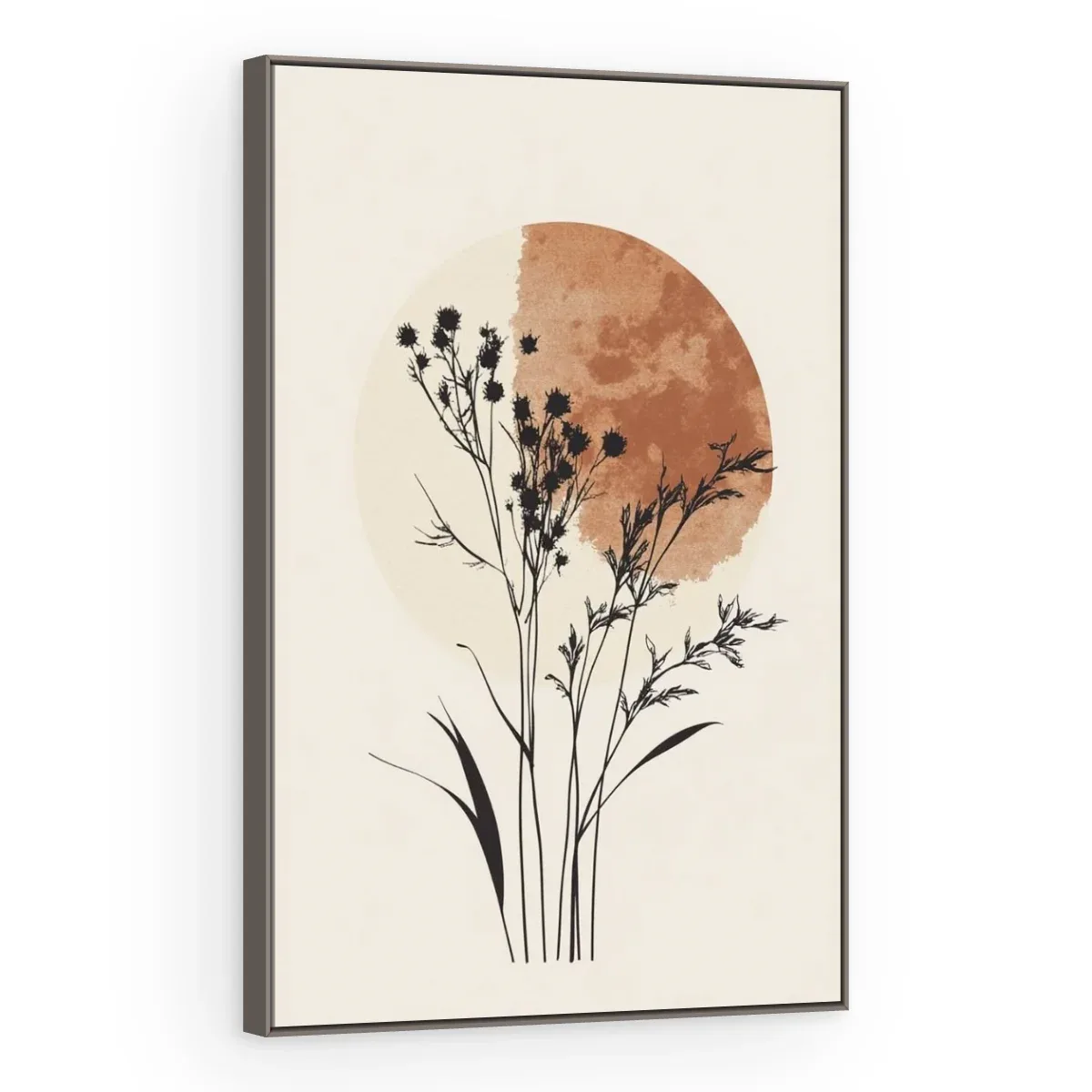 Quadro Decorativo Canvas Flores Boho - AF0105