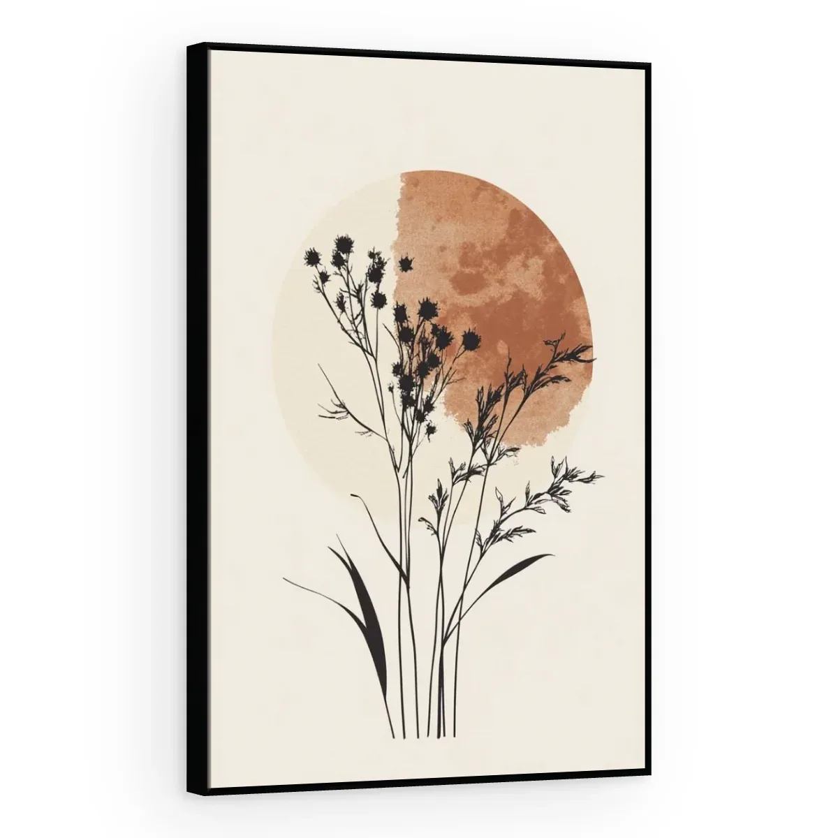 Quadro Decorativo Canvas Flores Boho - AF0105
