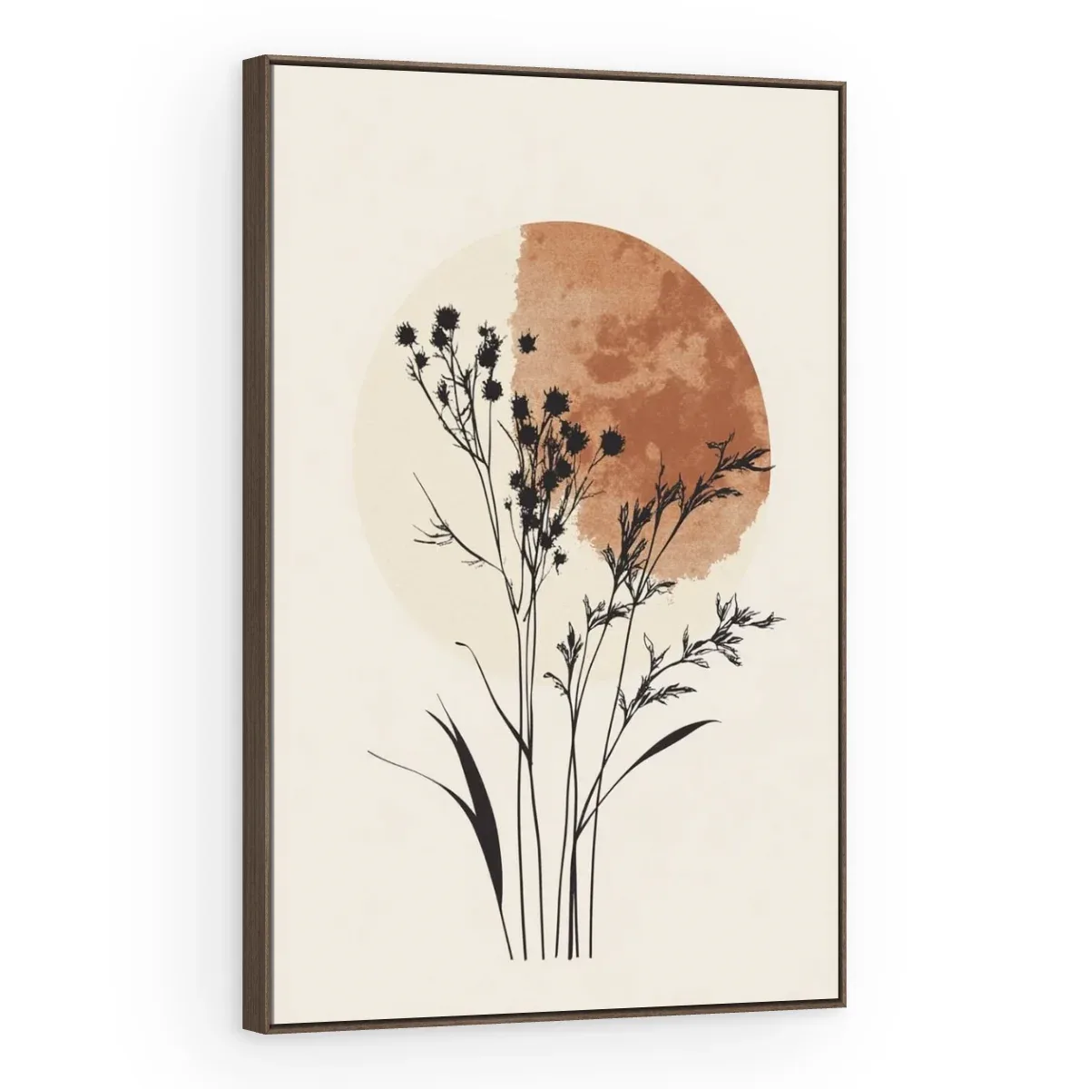Quadro Decorativo Canvas Flores Boho - AF0105