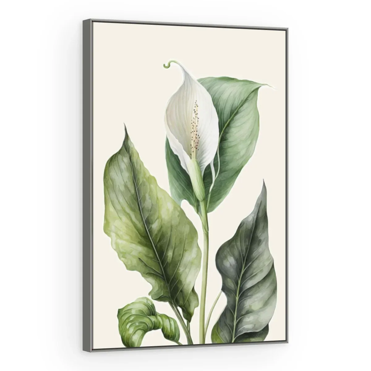 Quadro Decorativo Canvas Lírio Botânico - AF0106