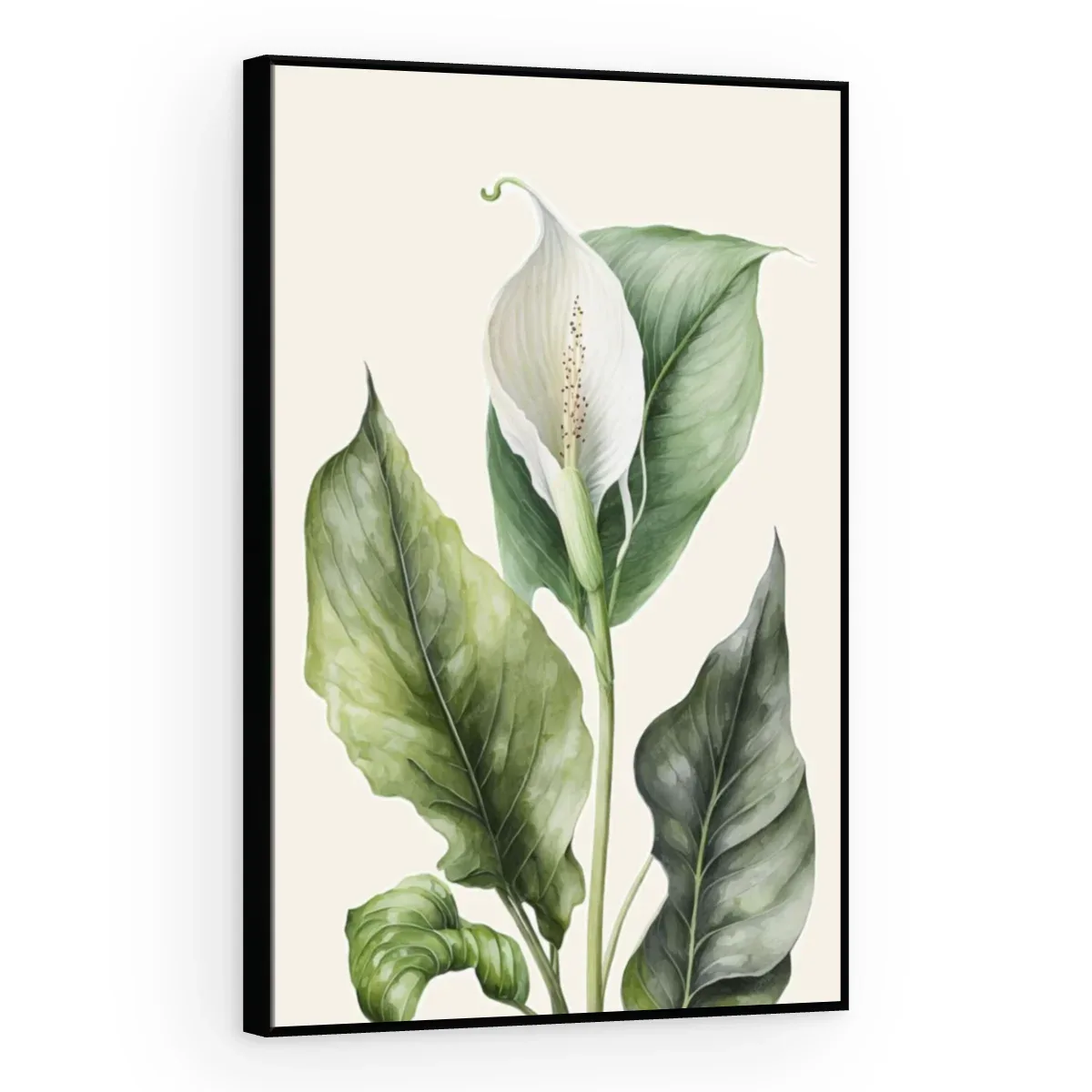 Quadro Decorativo Canvas Lírio Botânico - AF0106