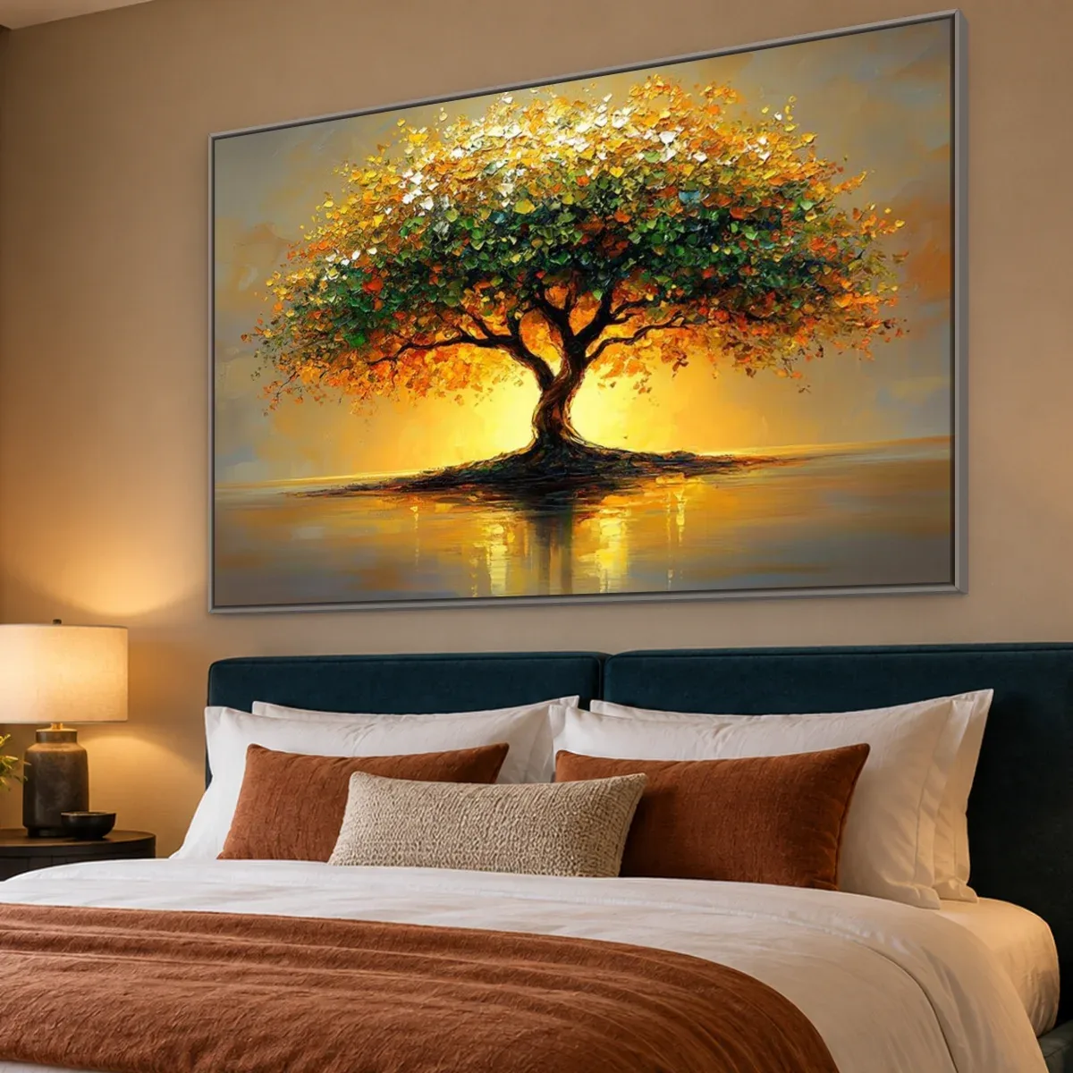 Quadro Decorativo Canvas Árvore Radiante - AF0118
