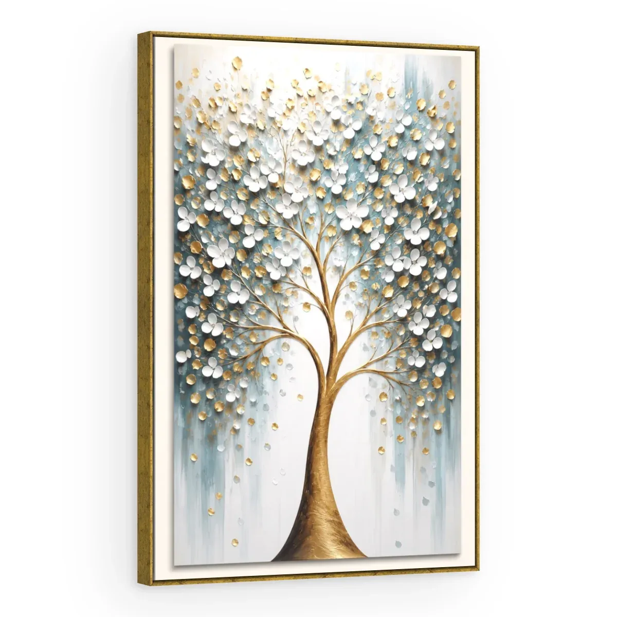 Quadro Decorativo Canvas Árvore Perolada - AF0119