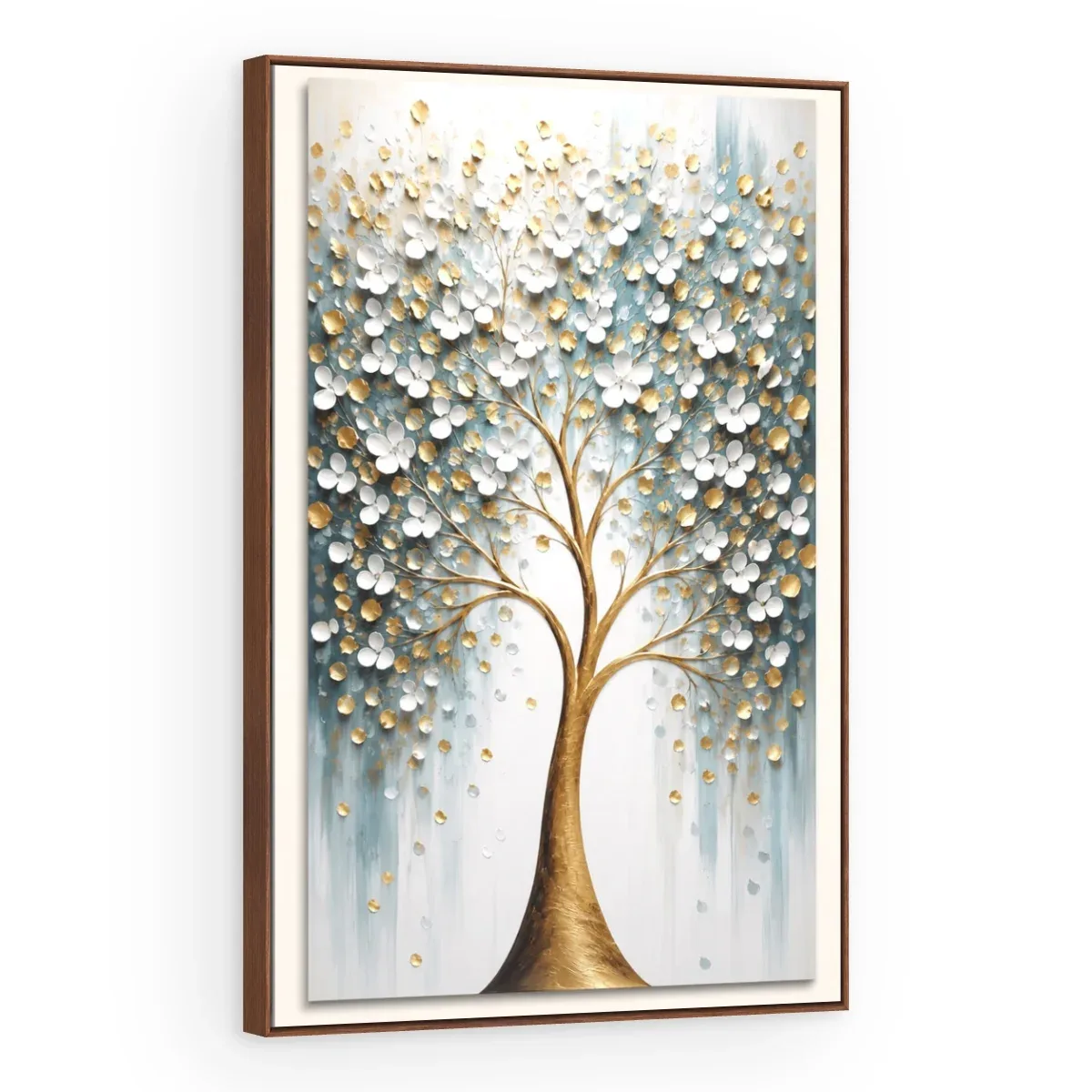 Quadro Decorativo Canvas Árvore Perolada - AF0119