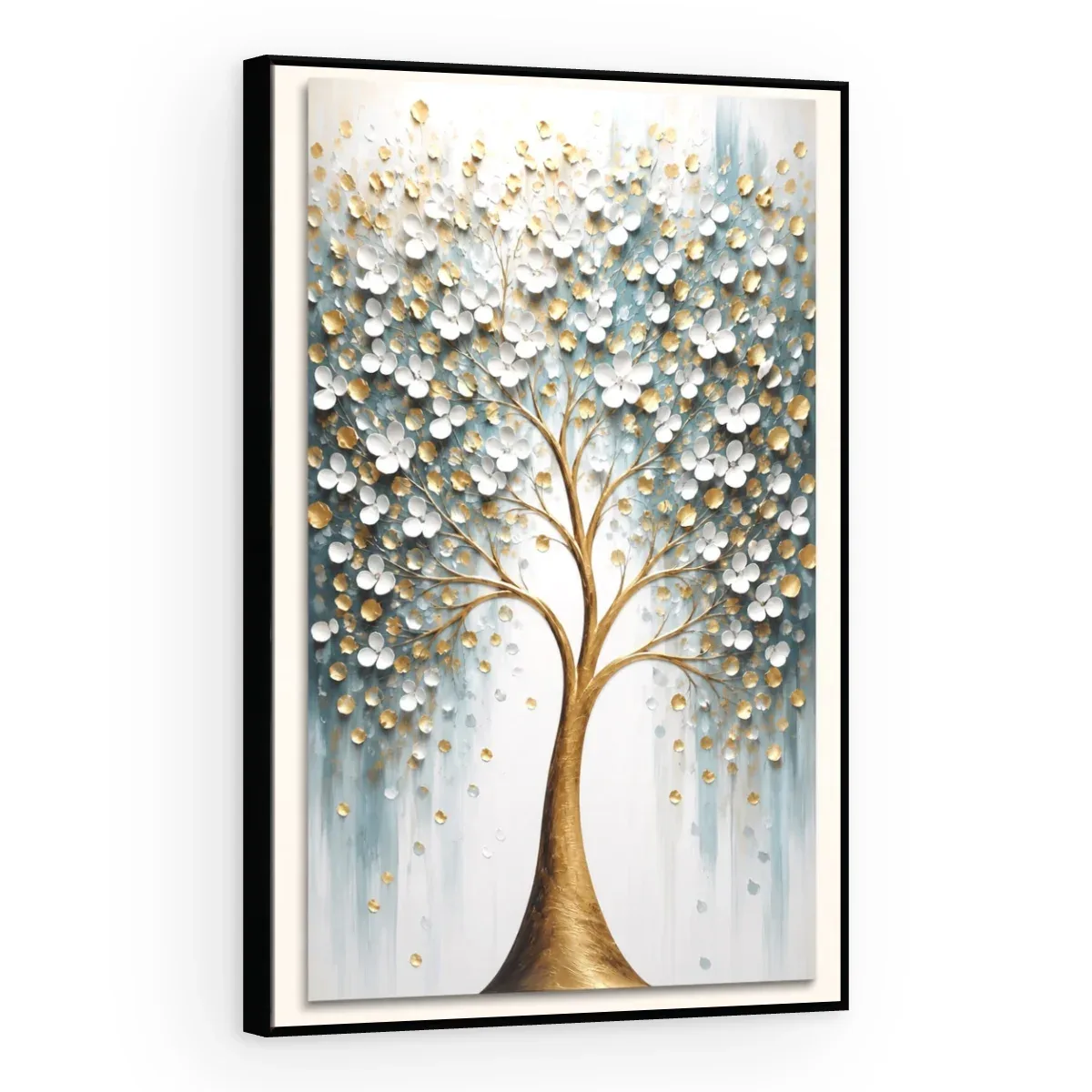 Quadro Decorativo Canvas Árvore Perolada - AF0119