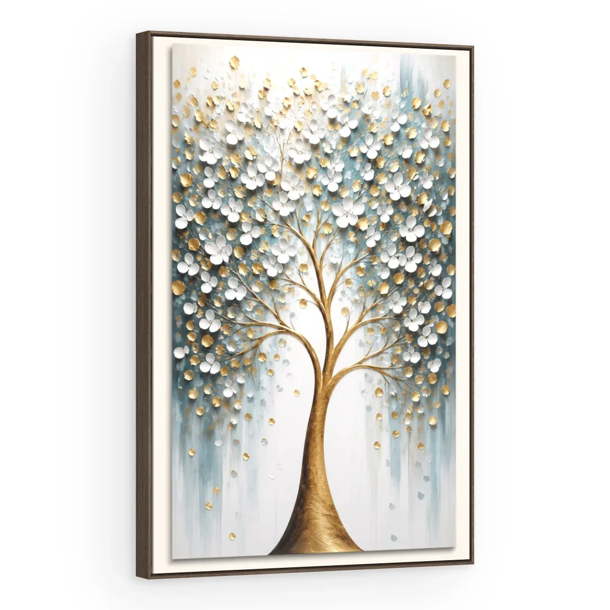 Quadro Decorativo Canvas Árvore Perolada - AF0119