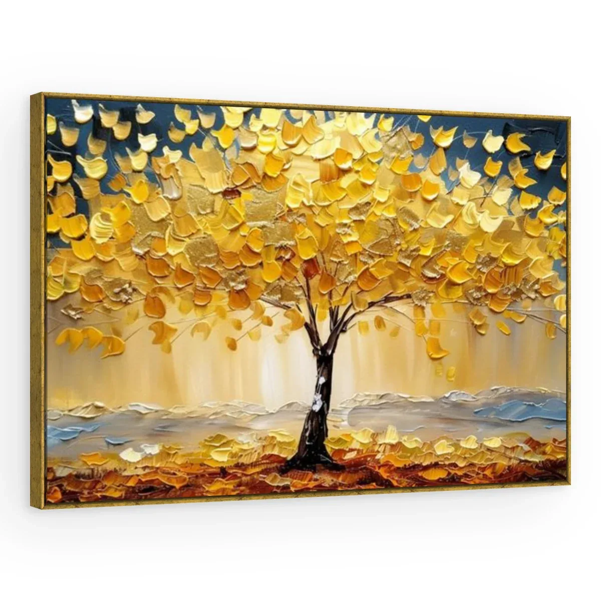 Quadro Decorativo Canvas Árvore Reluzente - AF0123