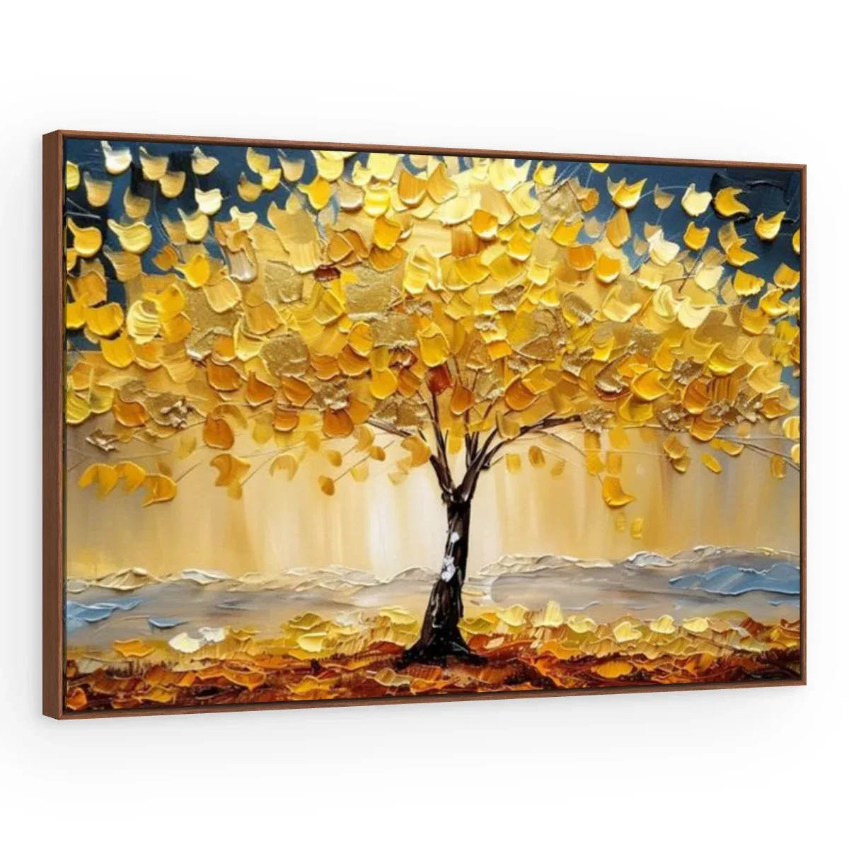 Quadro Decorativo Canvas Árvore Reluzente - AF0123