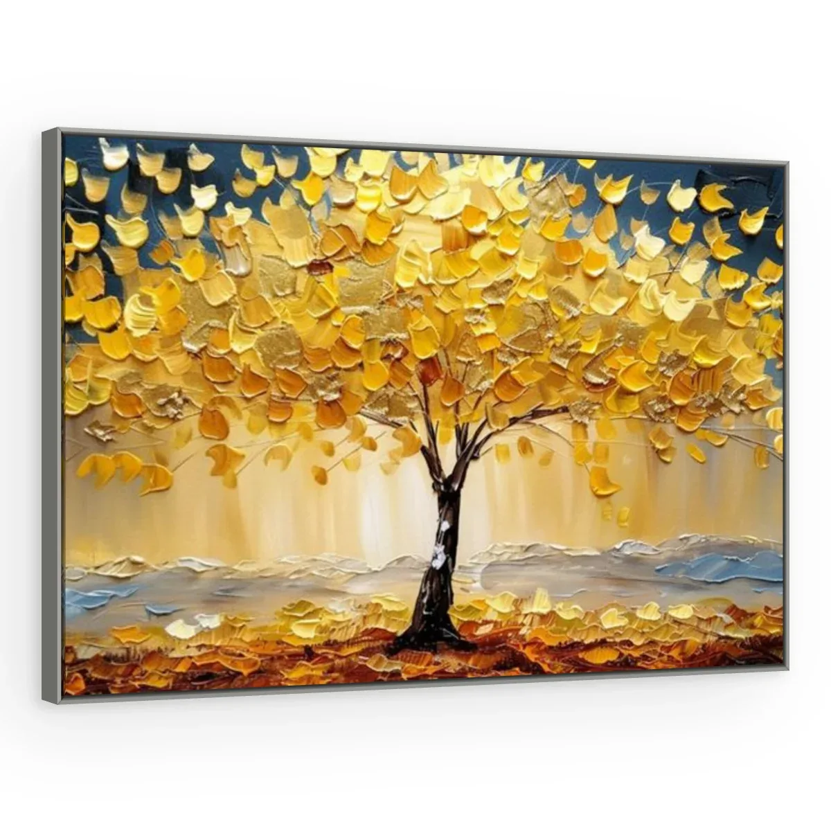 Quadro Decorativo Canvas Árvore Reluzente - AF0123