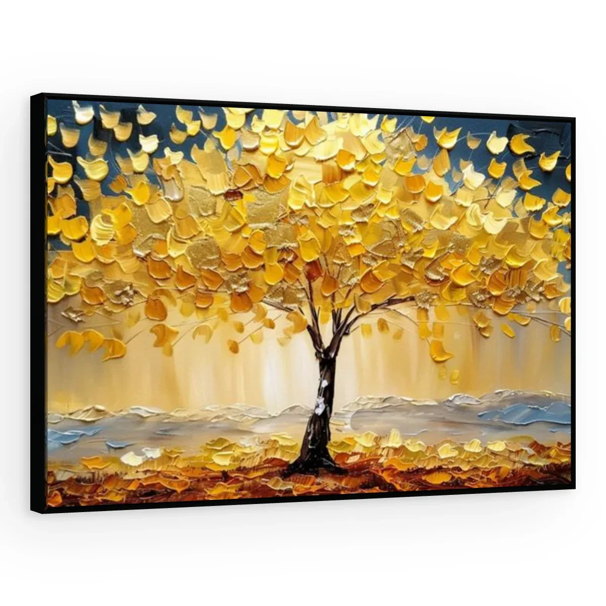Quadro Decorativo Canvas Árvore Reluzente - AF0123