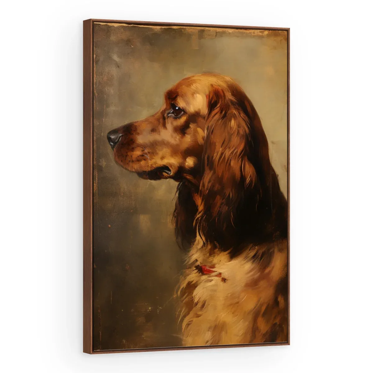 Quadro Decorativo Canvas Setter Irlandês - AN0007