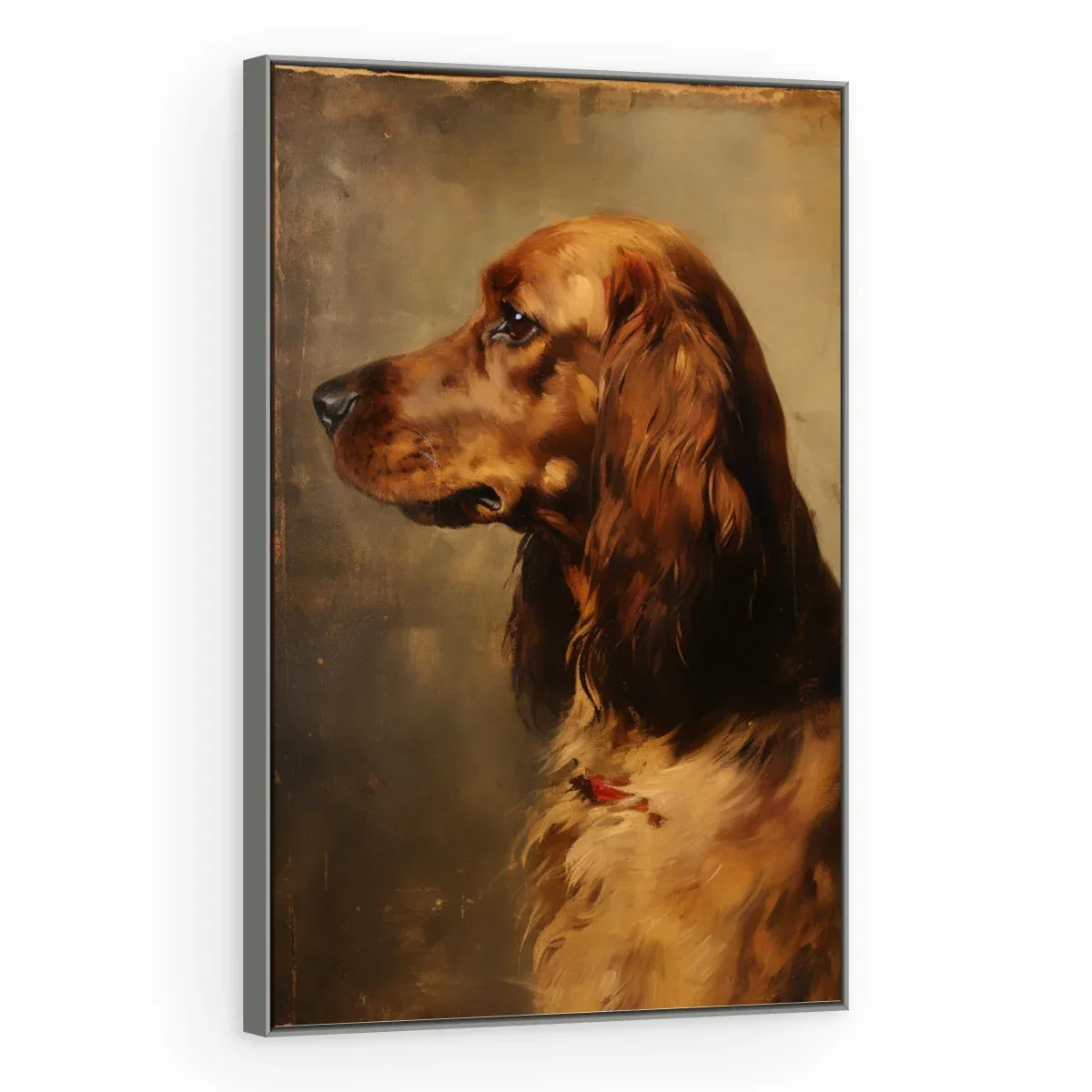 Quadro Decorativo Canvas Setter Irlandês - AN0007